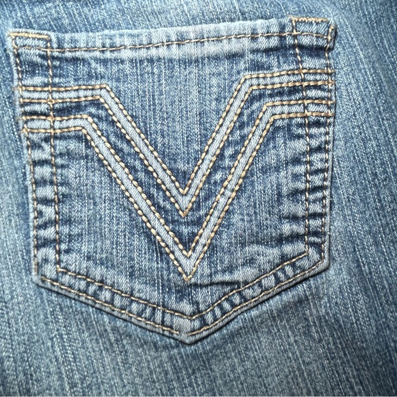Y2K Vigoss Vigold Straight Cut Flying V Logo Vintage Jeans - Picture 9 of 13